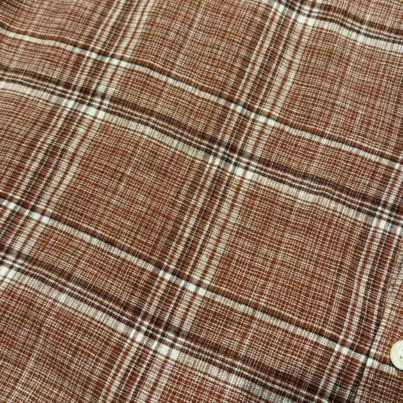 Weatherproof Vintage Washable Linen Button Down Shirt- Size L - Picture 6 of 7